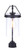 Craftmade ZA3315-MN Franklin 1 Light Outdoor Post Mount in Midnight