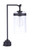 Craftmade ZA3315-MN Franklin 1 Light Outdoor Post Mount in Midnight