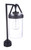 Craftmade ZA3315-MN Franklin 1 Light Outdoor Post Mount in Midnight