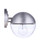 Craftmade ZA3404-SA Evie 1 Light Small Outdoor Wall Lantern in Satin Aluminum