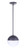 Evie 1 Light Outdoor Pendant in Midnight