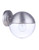 Evie 1 Light Medium Outdoor Wall Mount in Satin Aluminum