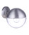 Evie 1 Light Medium Outdoor Wall Mount in Satin Aluminum