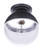 Craftmade ZA3417-MN Evie 1 Light Outdoor Flush Mount in Midnight