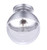 Craftmade ZA3417-SA Evie 1 Light Outdoor Flush Mount in Satin Aluminum