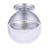 Craftmade ZA3417-SA Evie 1 Light Outdoor Flush Mount in Satin Aluminum