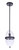 Craftmade ZA3511-MN Sivo 1 Light Outdoor Pendant in Midnight