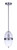 Craftmade ZA3511-SA Sivo 1 Light Outdoor Pendant in Satin Aluminum