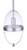 Craftmade ZA3511-SA Sivo 1 Light Outdoor Pendant in Satin Aluminum