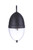 Craftmade ZA3514-MN Sivo 1 Light Medium Outdoor Wall Lantern in Midnight