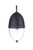Craftmade ZA3514-MN Sivo 1 Light Medium Outdoor Wall Lantern in Midnight