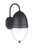 Craftmade ZA3514-MN Sivo 1 Light Medium Outdoor Wall Lantern in Midnight