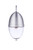 Craftmade ZA3514-SA Sivo 1 Light Medium Outdoor Wall Lantern in Satin Aluminum