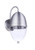 Craftmade ZA3514-SA Sivo 1 Light Medium Outdoor Wall Lantern in Satin Aluminum