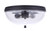 Craftmade ZA3537-MN Sivo 2 Light Outdoor Flush Mount in Midnight