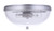 Craftmade ZA3537-SA Sivo 2 Light Outdoor Flush Mount in Satin Aluminum