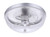 Craftmade ZA3537-SA Sivo 2 Light Outdoor Flush Mount in Satin Aluminum