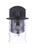 Craftmade ZA3604-MN Canon 1 Light Small Outdoor Wall Lantern in Midnight