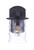 Craftmade ZA3604-MN Canon 1 Light Small Outdoor Wall Lantern in Midnight
