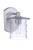 Craftmade ZA3604-SA Canon 1 Light Small Outdoor Wall Lantern in Satin Aluminum