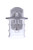 Craftmade ZA3604-SA Canon 1 Light Small Outdoor Wall Lantern in Satin Aluminum