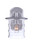 Craftmade ZA3604-SA Canon 1 Light Small Outdoor Wall Lantern in Satin Aluminum