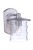 Craftmade ZA3604-SA Canon 1 Light Small Outdoor Wall Lantern in Satin Aluminum