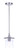 Craftmade ZA3611-SA Canon 1 Light Outdoor Pendant in Satin Aluminum
