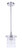 Craftmade ZA3611-SA Canon 1 Light Outdoor Pendant in Satin Aluminum
