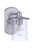 Craftmade ZA3614-SA Canon 1 Light Medium Outdoor Wall Lantern in Satin Aluminum