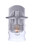 Craftmade ZA3614-SA Canon 1 Light Medium Outdoor Wall Lantern in Satin Aluminum