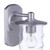Craftmade ZA3614-SA Canon 1 Light Medium Outdoor Wall Lantern in Satin Aluminum