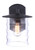 Craftmade ZA3624-MN Canon 1 Light Large Outdoor Wall Lantern in Midnight