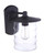 Craftmade ZA3624-MN Canon 1 Light Large Outdoor Wall Lantern in Midnight