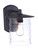 Craftmade ZA3624-MN Canon 1 Light Large Outdoor Wall Lantern in Midnight