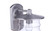 Craftmade ZA3624-SA Canon 1 Light Large Outdoor Wall Lantern in Satin Aluminum