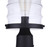 Craftmade ZA3625-MN Canon 1 Light Outdoor Post Mount in Midnight