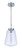 Craftmade ZA3821-SA Laclede 1 Light Large Outdoor Pendant in Satin Aluminum