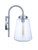 Craftmade ZA3824-SA Laclede 1 Light Large Outdoor Wall Lantern in Satin Aluminum
