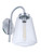 Craftmade ZA3824-SA Laclede 1 Light Large Outdoor Wall Lantern in Satin Aluminum