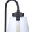 Craftmade ZA3825-MN Laclede 1 Light Large Outdoor Post Mount in Midnight