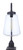 Craftmade ZA3825-MN Laclede 1 Light Large Outdoor Post Mount in Midnight