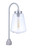 Craftmade ZA3825-SA Laclede 1 Light Large Outdoor Post Mount in Satin Aluminum