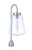 Craftmade ZA3825-SA Laclede 1 Light Large Outdoor Post Mount in Satin Aluminum