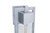 Craftmade ZA4024-SA Perimeter 1 Light Large Outdoor Wall Lantern in Satin Aluminum