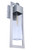 Craftmade ZA4024-SA Perimeter 1 Light Large Outdoor Wall Lantern in Satin Aluminum