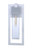 Craftmade ZA4024-SA Perimeter 1 Light Large Outdoor Wall Lantern in Satin Aluminum