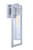 Craftmade ZA4024-SA Perimeter 1 Light Large Outdoor Wall Lantern in Satin Aluminum