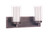 Craftmade 11615NIVNI2 Texture 2 Light Vanity in Natural Iron/Vintage Iron