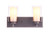 Craftmade 11615NIVNI2 Texture 2 Light Vanity in Natural Iron/Vintage Iron